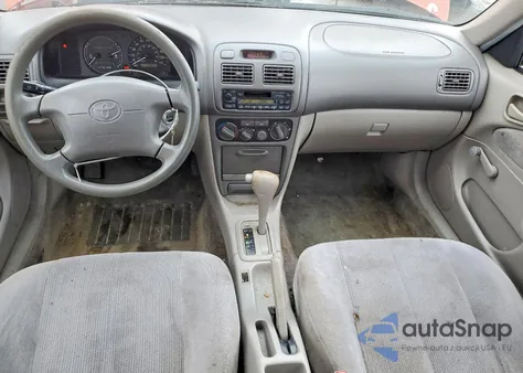 2001 Toyota Corolla Ce из США, поврежденный, VIN 2T1BR12E91C389404